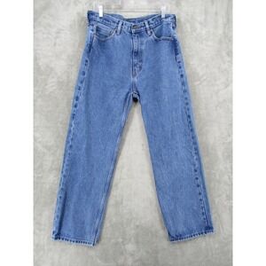 Levis Jeans Mens 33x32 Big E Premium Baggy Skateboarding Strong Heavy Duty Denim